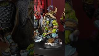 How to Paint Orcs with Contrast Paints  Warcrow [upl. by Lyudmila]