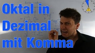 Oktal in Dezimal mit Komma  Zahlensystem  Elektrotechnik in 5 Minuten [upl. by Morocco688]