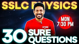 SSLC Physics  Onam Exam Sure Questions  Exam Winner SSLC [upl. by Htebazileharas]