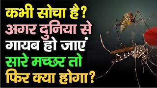 क्या खत्म किए जा सकते हैं दुनिया के सारे मच्छर  मच्छरों की 3000 से अधिक प्रजातियां हैं [upl. by Yttisahc68]