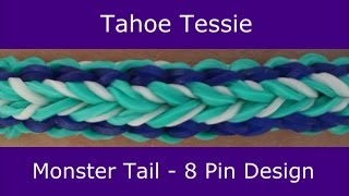 Monster Tail® Tahoe Tessie Bracelet by Rainbow Loom [upl. by Bernarr]