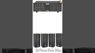 Ahuja Top SRX 250Dxm Box Price Or Ahuja Amplifier Uba500m Price [upl. by Aitsirhc306]