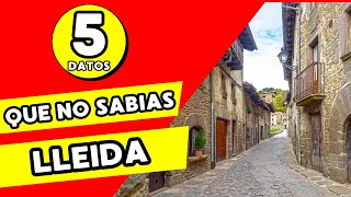 5 Datos Curiosos sobre LLEIDA [upl. by Salli]