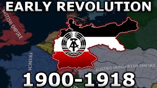 What if Germany had a Revolution in 1900  HOI4 Timelapse [upl. by Anatola]