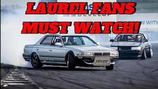 Nissan C33 laurel drifting and burnouts [upl. by Broderick]