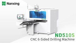 ND510S CNC 6Sided Drilling Machine [upl. by Ahseinad659]