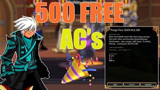 AQW 500 Free Acs Quest  Cyseros Quest join Eventhub [upl. by Lower746]