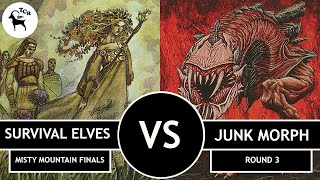 Premodern Elves vs Junk Morph  Misty Mountain Finals  Round 3 [upl. by Mateo]