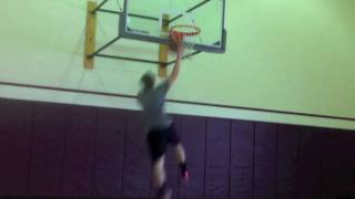 MY FIRST DUNK 510 Rim 910quot bent [upl. by Boorer]