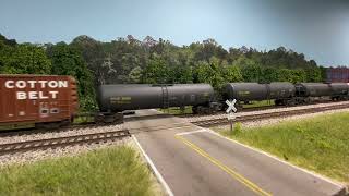 Northbound Clinchfield train 97 in Chesnee SC [upl. by Bethina]