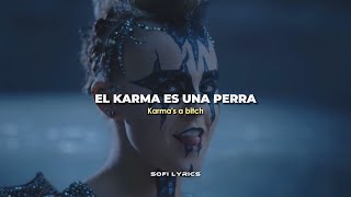 JoJo Siwa  Karma español  lyrics [upl. by Nellac]