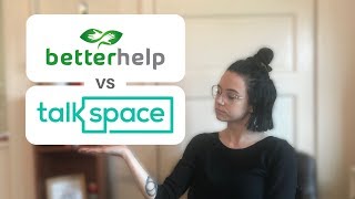 my experience with online therapy  BETTERHELP vs TALKSPACE [upl. by Cyndie490]