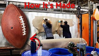 Discover How Horween Leather is Made for Professional Footballs [upl. by Amilb]