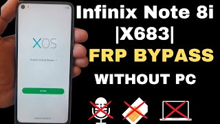 Infinix Note 8i X683 Google Account Bypass Without Pc  Infinix Note 8i Frp Bypass Android 10 [upl. by Latyrc]