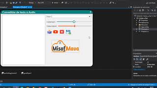 Convertidor de Texto a Voz Desarrollado en C Visual Studio Descargalo Gratis [upl. by Zsazsa]