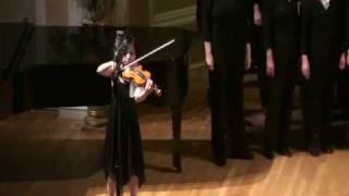 Jocelyn violin with BoAi Chorus 博愛合唱團  Buddhas Hand 佛手 [upl. by Ecirtnuahs]