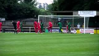 HITCHIN TOWN V BALDOCK TOWN  2013  SHAUN OKOJIES GOAL [upl. by Enaamuj]