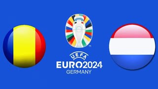 Roemenië  Nederland Samenvatting  EURO 2024 [upl. by Delacourt]