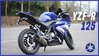 TEST YZFR125 DE JCPROD  UN MONSTRE POUR PERMIS A1 [upl. by Repsaj]