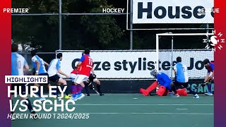 Hurley  SCHC 🏑 Tulp Hoofdklasse Heren ‘24’25 RONDE 1  Samenvatting [upl. by Beverie]