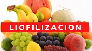 LIOFILIZACION ALIMENTOS 🍓🍇🍅🍍 [upl. by Clements756]