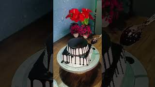 two tier chocolate cake beautiful trending newcakedecoration sscakemaster cakedesign [upl. by Hultgren]