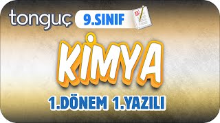 9Sınıf Kimya 1Dönem 1Yazılıya Hazırlık 📑 2024 [upl. by Eltsirc]