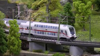 Märklin H0 Modellbahn  30 Minuten Automatik Bahnbetrieb [upl. by Adehsor]