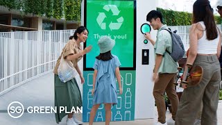 Sustainable Living with a Culture of Recycling  Singapore Green Plan 2030 [upl. by Ennayhs]