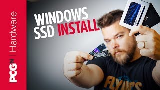 How to install Windows on your new SSD  OS install [upl. by Hajin]