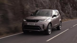 The new Land Rover Discovery RDynamic S P360 MHEV in Lantau Bronze Driving Video [upl. by Sarad]