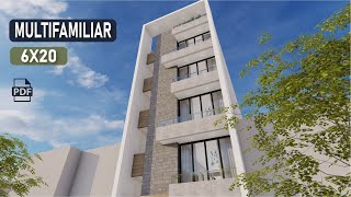 VIVIENDA MULTIFAMILIAR 6X20 [upl. by Adabel]