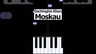 Dschinghis Khan  Moskau  Piano Tutorial [upl. by Vola]