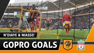 The Tigers v Liverpool  GoPro Goals  040217 [upl. by Eelam]