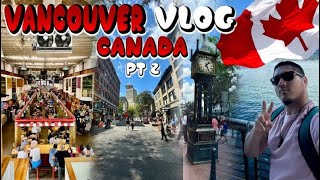 TRAVEL VLOG  VANCOUVER CANADA SOLO TRIP PT 2 [upl. by Atnahsa473]