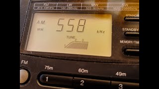 Inici Informatius País València i loratge  558 Khz Rne 5  Panasonic RFB45 [upl. by Harbed]