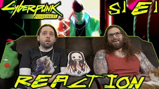 CYBER TIME  Cyberpunk Edgerunners Season 1 Episode 1 REACTION [upl. by Anilegnave193]