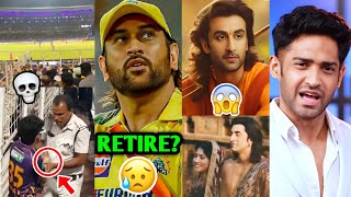 This is just UNBELIEVABLE🤯 MS Dhoni RETIREMENT Thugesh ROAST Uk07 Rider Ramayana Movie IPL [upl. by Nnaes]