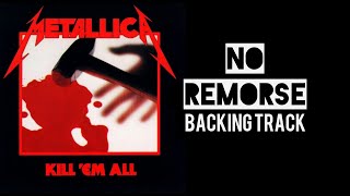 Metallica  Backing Track  No Remorse Drums and bass instrumental  YouTube Music [upl. by Nnaik795]