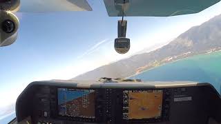 Lake Tahoe Approach amp Landing  Cessna 182T G1000 [upl. by Notse]