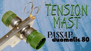 How to Adjust the Tension Mast on Your Passap Duomatic 80 Knitting Machine [upl. by Berni]