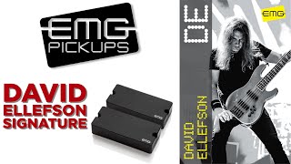 EMG David Ellefson Signature Pickup Set [upl. by Mokas]