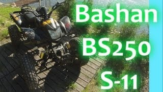 High speed driving Bashan ATV BS250 S11 HD [upl. by Nooj698]