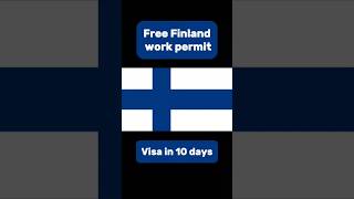 Finland work visa 2024  Jobs in Finland  Europe country work visa  Work permit for consultant [upl. by Nevanod506]