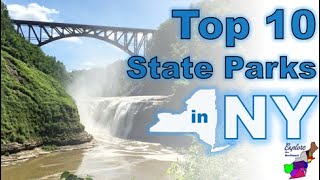 TOP 10 New York State Parks [upl. by Gona]