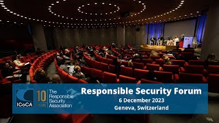 ICoCA Responsible Security Forum 6 December 2023 Geneva [upl. by Urial]