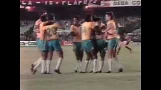 Brasil 2 x 0 Argentina  Copa América 89 Voleio de Bebeto [upl. by Fitzpatrick]