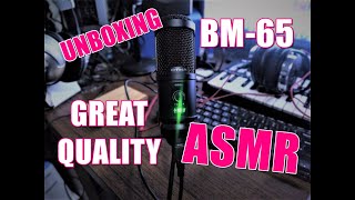 ASMRUNBOXINGOTHA BM65 USB CONDENSER MICROPHONE [upl. by Dorrie]