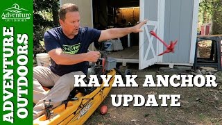 Kayak Anchor Mod Update  I Made It Better [upl. by Runstadler]