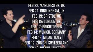 Christina Grimmie  Europe Tour Announcement [upl. by Llirred188]